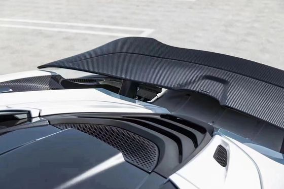 Для McLaren 720s Спойлер из углеродного волокна 720s Усовершенствованный до VORS Style Carbon Fiber Spoiler Wing