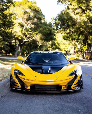 Для McLaren P1 корпусный комплект P1 модернизированный GTR стиль передний и задний бампер спойлеры Карбоновые волокна корпусный комплект