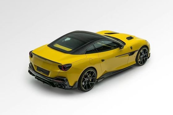 Portofino Retrofit Carbon Body Kit MSY Style Передняя губа Диффузер из углеродного волокна
