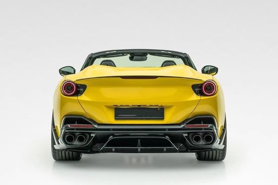 Portofino Retrofit Carbon Body Kit MSY Style Передняя губа Диффузер из углеродного волокна