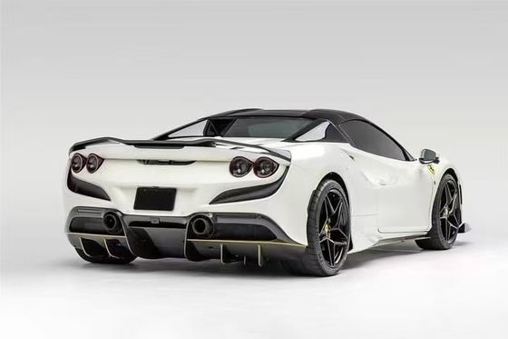 F8 Ferrari Carbon Car Body Kit VOS Style PP Carbon Fiber Lip Spoiler Капсуловый корпус