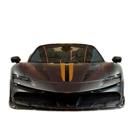 Ферари SF90 Корпус из углеродного волокна SF90 KY PP Пластиковый диффузер Спойлер Боковая юбка Корпусный комплект