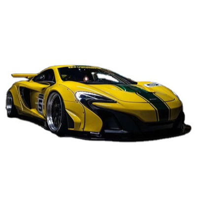 Для McLaren 650S 625c Широкофюзеляжный комплект 650S 625c Улучшает передний и задний бамперный спойлер широкофюзеляжный комплект