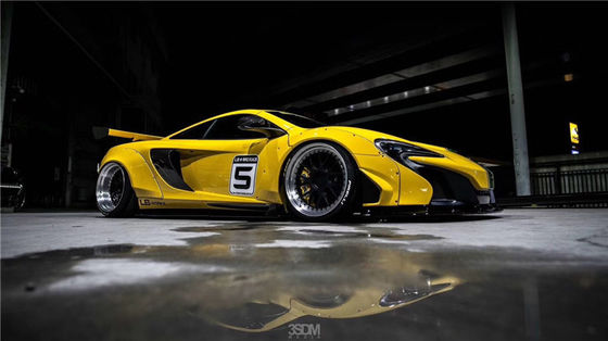 Для McLaren 650S 625c Широкофюзеляжный комплект 650S 625c Улучшает передний и задний бамперный спойлер широкофюзеляжный комплект