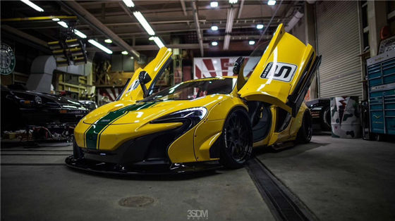 Для McLaren 650S 625c Широкофюзеляжный комплект 650S 625c Улучшает передний и задний бамперный спойлер широкофюзеляжный комплект