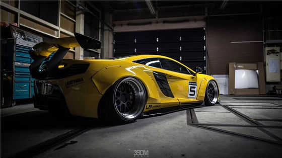 Для McLaren 650S 625c Широкофюзеляжный комплект 650S 625c Улучшает передний и задний бамперный спойлер широкофюзеляжный комплект