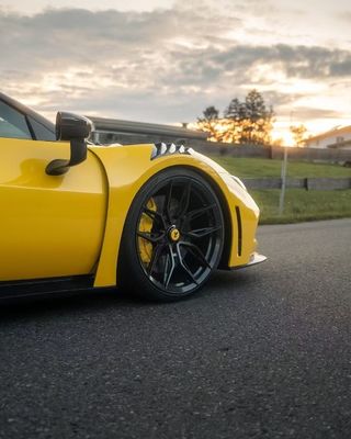 296 Ferrari Body Kit 2021 2022 Автомобиль Колесо Арка Передний и Задний Бампер Спойлер