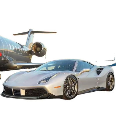 488 Ferrari Carbon Body Kit 1016 стиль Углеродные волокна Передняя губа Воздухозаборный спойлер