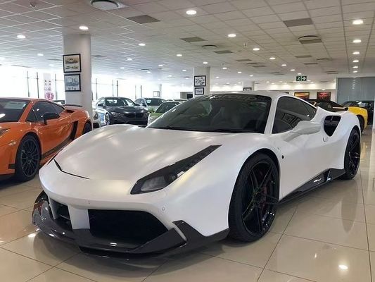 488 Ferrari Carbon Body Kit 1016 стиль Углеродные волокна Передняя губа Воздухозаборный спойлер