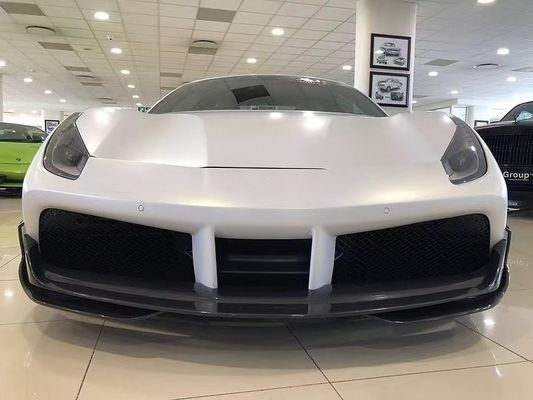 488 Ferrari Carbon Body Kit 1016 стиль Углеродные волокна Передняя губа Воздухозаборный спойлер