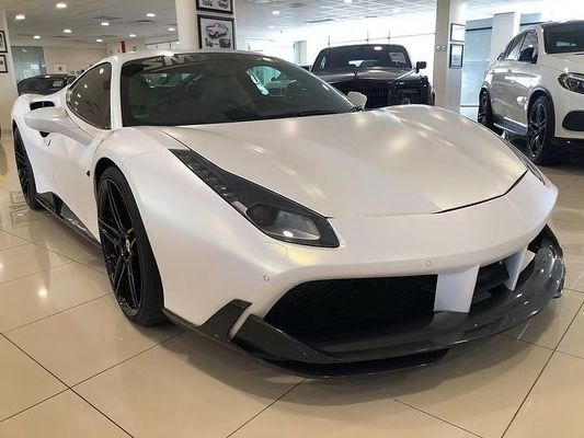 488 Ferrari Carbon Body Kit 1016 стиль Углеродные волокна Передняя губа Воздухозаборный спойлер