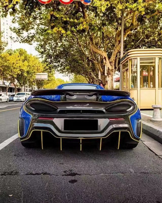 Автозапчасти для McLaren 540c 570s 570gt Комплект корпуса из углеродного волокна 540c 570s 570gt Усовершенствованный 600LT Style Body Kit 600LT Спойлер