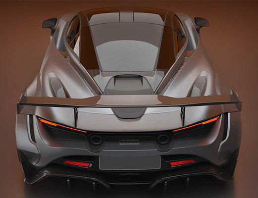 Сухое углеродное волокно для McLaren 720s Углеродное волокно Спойлер 720s Усовершенствованное углеродное волокно Спойлер крыло