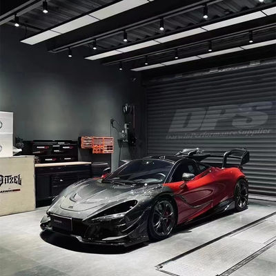 GTR Style 720s Wide Body Kit Макларен Сенна Корпусный комплект Передний бампер Углеродные волокна