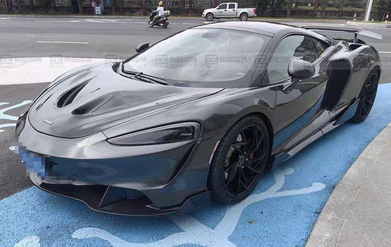 Пластиковый чёрный McLaren GT корпус набор бампер спойлер боковой юбки капюшон
