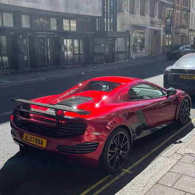 MP4 12C Mclaren Body Kit MSY Style Передний задний бампер Спойлер Широкофюзеляжный комплект Красный Черный