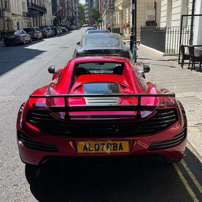 MP4 12C Mclaren Body Kit MSY Style Передний задний бампер Спойлер Широкофюзеляжный комплект Красный Черный
