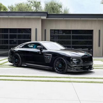 Spectre Rolls-Royce Wide Body Kit MSY Style Передний диффузор губный спойлер капот