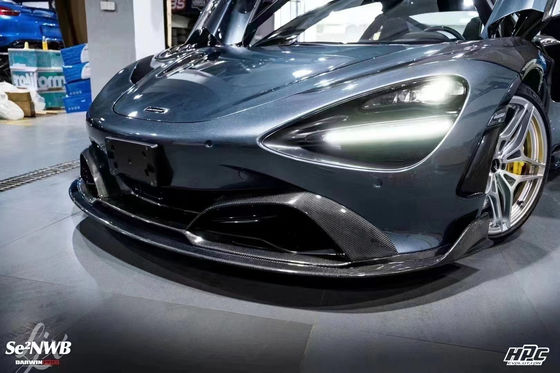 720s Макларен Бодикит Blacksail стиль Передний бампер Спойлер Губаная крышка Фендер