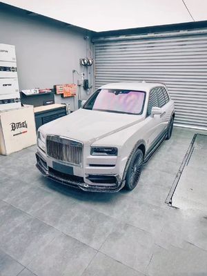 2018 - 2019 Cullinan Body Kit DW Style Front Lip Diffuser Spoiler Широкофюзеляжный комплект