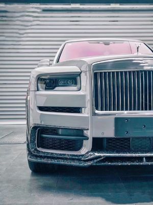 2018 - 2019 Cullinan Body Kit DW Style Front Lip Diffuser Spoiler Широкофюзеляжный комплект