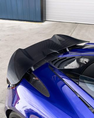 Blue 720s Wide Body Kit McLaren Carbon Fiber Front Lip Diffuser Спойлерный комплект