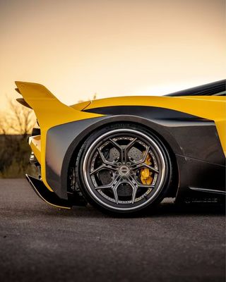 720s Mclaren Body Kit Углеродное волокно Широкоствольное тело ZE стиль Передний и задний бампер
