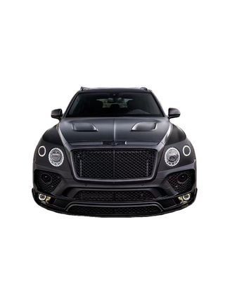 Для Bentley Bentayga Комплект корпуса из углеродного волокна Bentayga Усовершенствованный стиль MSY Передний и задний бампер Спойлер Широкий корпус