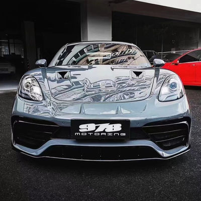 Новый продукт для Porsche 718 Boxster Body Kit 718 Усовершенствованный передний и задний бампер PD стиля