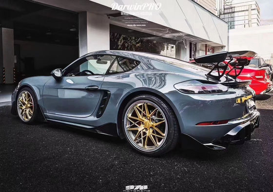 Новый продукт для Porsche 718 Boxster Body Kit 718 Усовершенствованный передний и задний бампер PD стиля