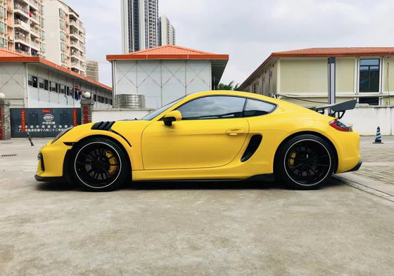 Изделия из полиэтиленового пластика для Porsche Boxster 981 Body Kit Boxster 981 Upgraded GT4 Передние и задние спойлеры бампера