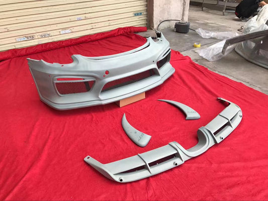 Изделия из полиэтиленового пластика для Porsche Boxster 981 Body Kit Boxster 981 Upgraded GT4 Передние и задние спойлеры бампера