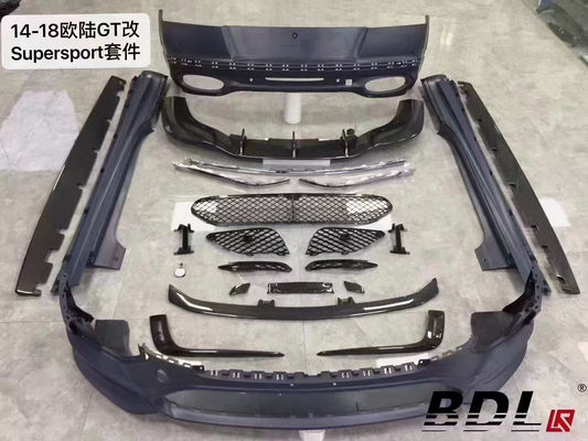 Для Bentley Continental GT Body Kit Continental Upgraded Supersports Style Передний и задний наборы для корпуса бампера