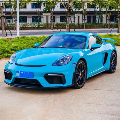 PP Пластиковый материал 718 Boxster Body Kit 718 Усовершенствованный стиль GT4 Передние и задние бамперы Спойлер