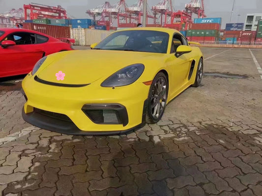 PP Пластиковый материал 718 Boxster Body Kit 718 Усовершенствованный стиль GT4 Передние и задние бамперы Спойлер