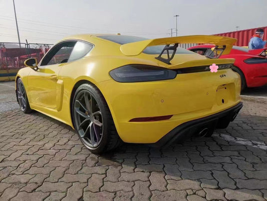 PP Пластиковый материал 718 Boxster Body Kit 718 Усовершенствованный стиль GT4 Передние и задние бамперы Спойлер