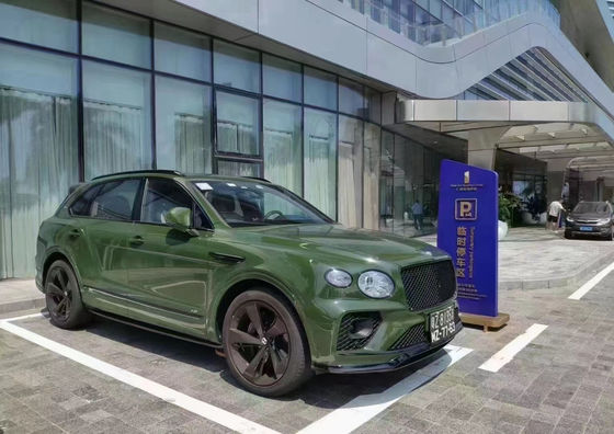 Для Bentley Bentayga Корпус из углеродного волокна Комплект Bentayga Upgrades SPE-стиль Углеродный волокно передний губный диффузер Спойлер Боковая юбка