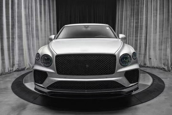 Для Bentley Bentayga Корпус из углеродного волокна Комплект Bentayga Upgrades SPE-стиль Углеродный волокно передний губный диффузер Спойлер Боковая юбка