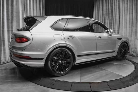 Для Bentley Bentayga Корпус из углеродного волокна Комплект Bentayga Upgrades SPE-стиль Углеродный волокно передний губный диффузер Спойлер Боковая юбка