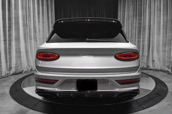 Для Bentley Bentayga Корпус из углеродного волокна Комплект Bentayga Upgrades SPE-стиль Углеродный волокно передний губный диффузер Спойлер Боковая юбка