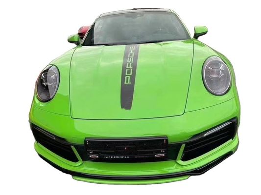 Для Porsche 911 992 Комплект корпуса из углеродного волокна 911 992 Усовершенствованный стиль TechArt Передняя лопатка Диффузор Спойлер Боковая юбка Комплект корпуса