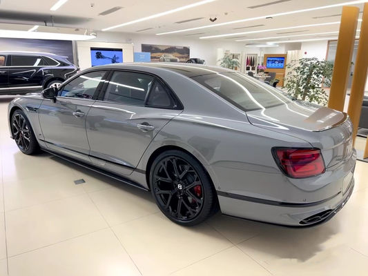 Flying Spur Bentley Body Kit W12 Style Carbon Fiber Lip Kit 2019 Диффузор Спойлер Боковая юбка