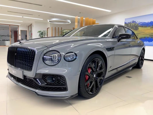 Flying Spur Bentley Body Kit W12 Style Carbon Fiber Lip Kit 2019 Диффузор Спойлер Боковая юбка