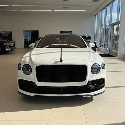 Flying Spur Bentley Body Kit W12 Style Carbon Fiber Lip Kit 2019 Диффузор Спойлер Боковая юбка