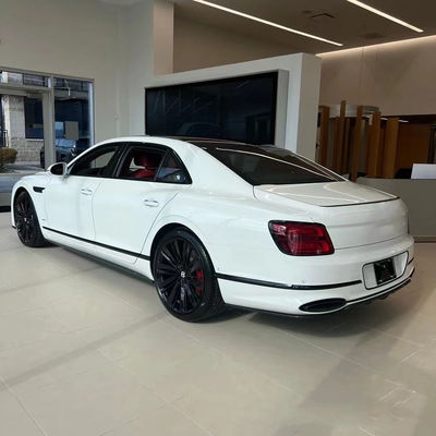 Flying Spur Bentley Body Kit W12 Style Carbon Fiber Lip Kit 2019 Диффузор Спойлер Боковая юбка