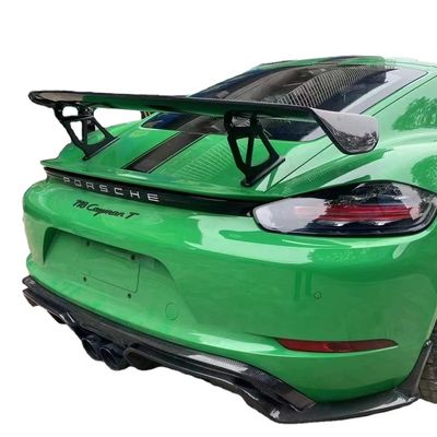 2022 Новые продукты 987Cayman 981Boxster 718 Спойлер из углеродного волокна для Porsche 987 981 718 Спойлер из углеродного волокна