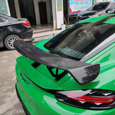 2022 Новые продукты 987Cayman 981Boxster 718 Спойлер из углеродного волокна для Porsche 987 981 718 Спойлер из углеродного волокна