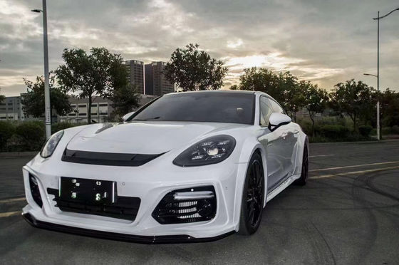 Для TechArt Style Body Kit для Porsche Paramera 971 Body Kit Широкий корпус Передний и задний бамперы