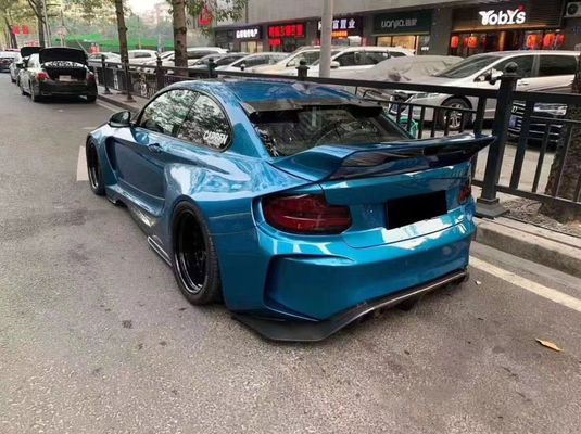 Для BMW F22 F87 2-й серии M2 корпусный комплект M2 M235 модернизация IMP стиль передний и задний бампер спойлер широкий корпус