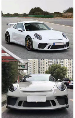 Новый продукт для Porsche 911 991.1 991.2 Комплект кузова 911 991.1 991.2 Обновление GT3 стиль передний бампер